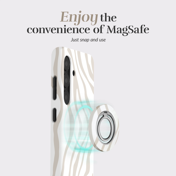 Mio By Mobilize Mio Sandy Zebra Magsafe Compatible For Samsung A36 5G/A56 5G - Afbeelding 3