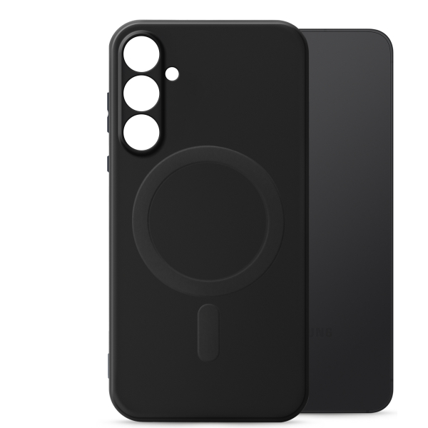 My Style Protective Flex Magsafe Compatible Case For Samsung Galaxy S24 Fe 5G Black