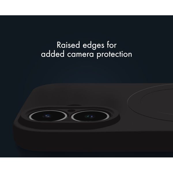 My Style Protective Flex Magsafe Compatible Case For Samsung Galaxy S25 5G Black - Afbeelding 5