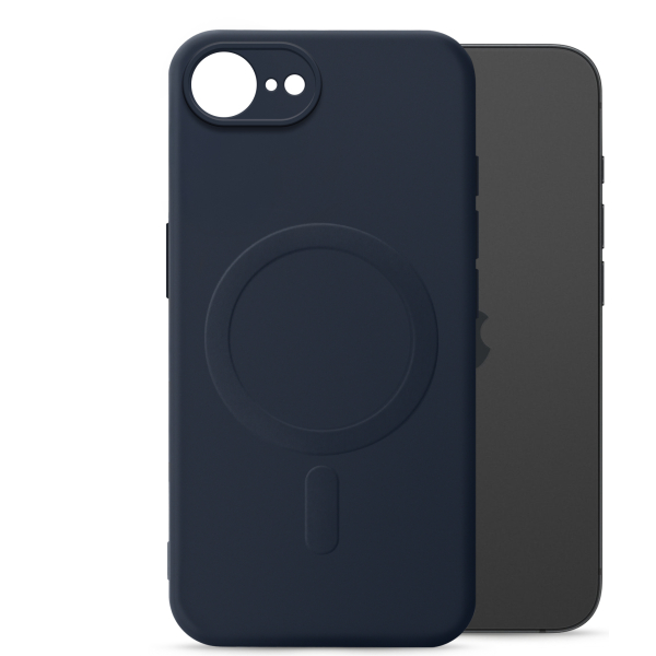 My Style Protective Flex Magsafe Compatible Case For Apple Iphone 16E Midnight Blue