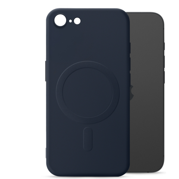 My Style Protective Flex Magsafe Compatible Case For Apple Iphone 7/8/Se (2020/2022) Midnight Blue