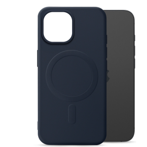 My Style Protective Flex Magsafe Compatible Case For Apple Iphone 13/14/15 Midnight Blue