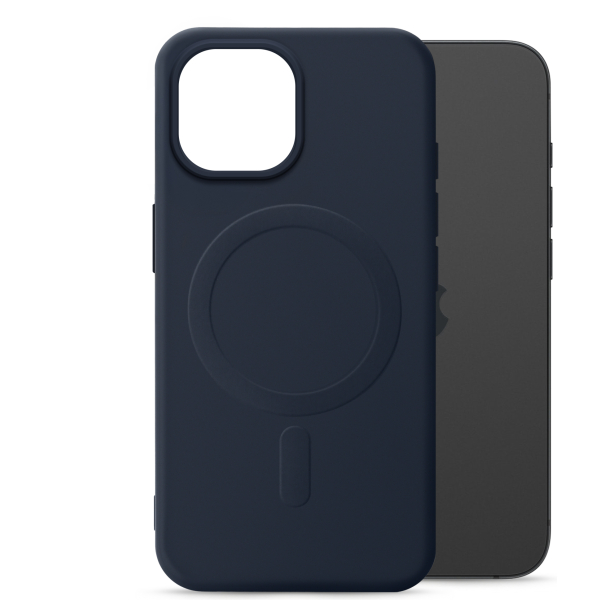 My Style Protective Flex Magsafe Compatible Case For Apple Iphone 13/14/15 Midnight Blue