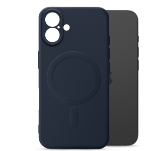 My Style Protective Flex Magsafe Compatible Case For Apple Iphone 16 Plus Midnight Blue
