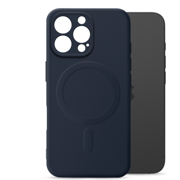 My Style Protective Flex Magsafe Compatible Case For Apple Iphone 16 Pro Midnight Blue