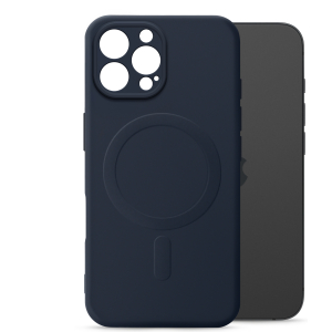 My Style Protective Flex Magsafe Compatible Case For Apple Iphone 16 Pro Max Midnight Blue