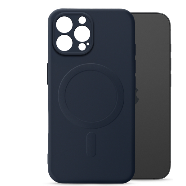 My Style Protective Flex Magsafe Compatible Case For Apple Iphone 16 Pro Max Midnight Blue