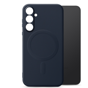My Style Protective Flex Magsafe Compatible Case For Samsung Galaxy S24 Fe 5G Midnight Blue