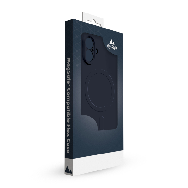 My Style Protective Flex Magsafe Compatible Case For Samsung Galaxy S25 5G Midnight Blue - Afbeelding 11
