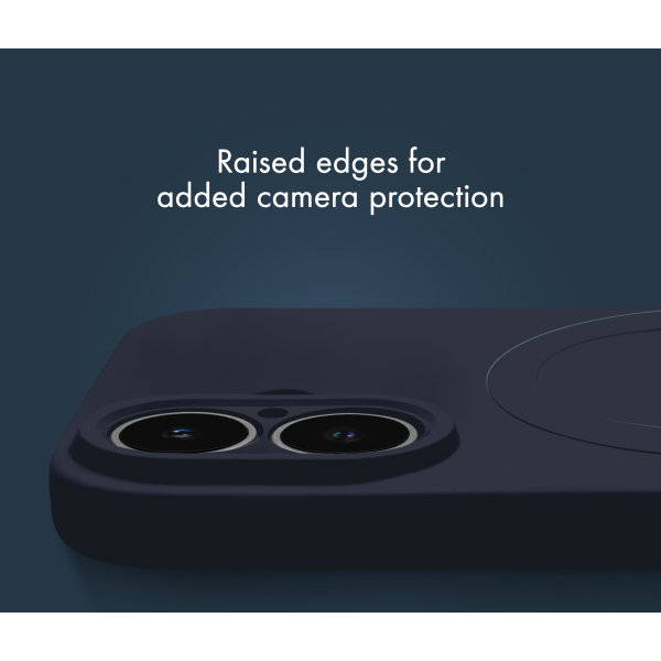 My Style Protective Flex Magsafe Compatible Case For Samsung Galaxy S25 5G Midnight Blue - Afbeelding 5