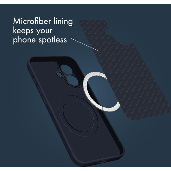 My Style Protective Flex Magsafe Compatible Case For Samsung Galaxy S25 Ultra 5G Midnight Blue - Afbeelding 7