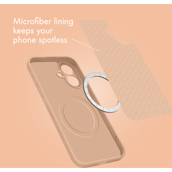 My Style Protective Flex Magsafe Compatible Case For Samsung Galaxy A35 5G Soft Pink - Afbeelding 7