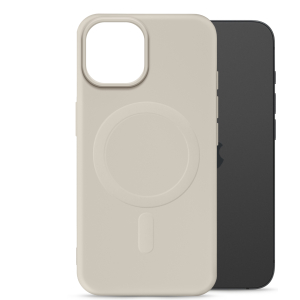 My Style Protective Flex Magsafe Compatible Case For Apple Iphone 13/14/15 Antique White