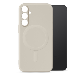My Style Protective Flex Magsafe Compatible Case For Samsung Galaxy S24 Fe 5G Antique White