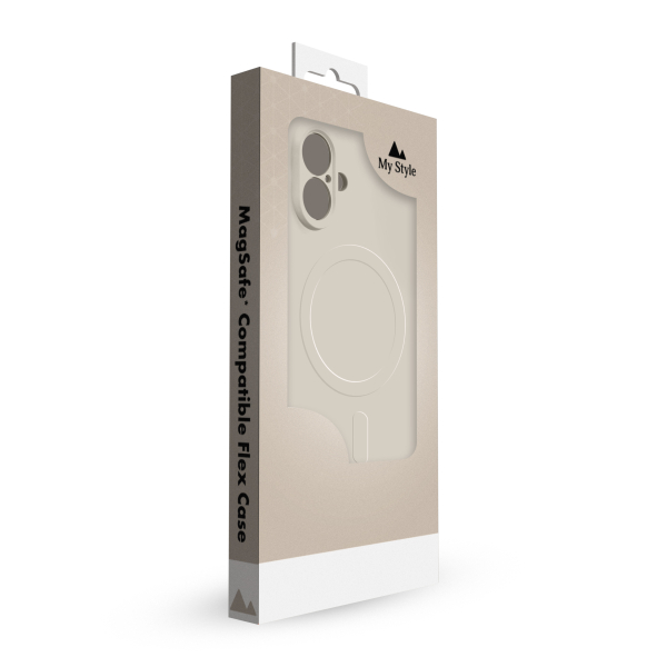 My Style Protective Flex Magsafe Compatible Case For Samsung Galaxy S25 Ultra 5G Antique White - Afbeelding 11