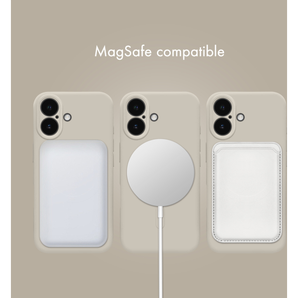 My Style Protective Flex Magsafe Compatible Case For Samsung Galaxy S25 Ultra 5G Antique White - Afbeelding 8