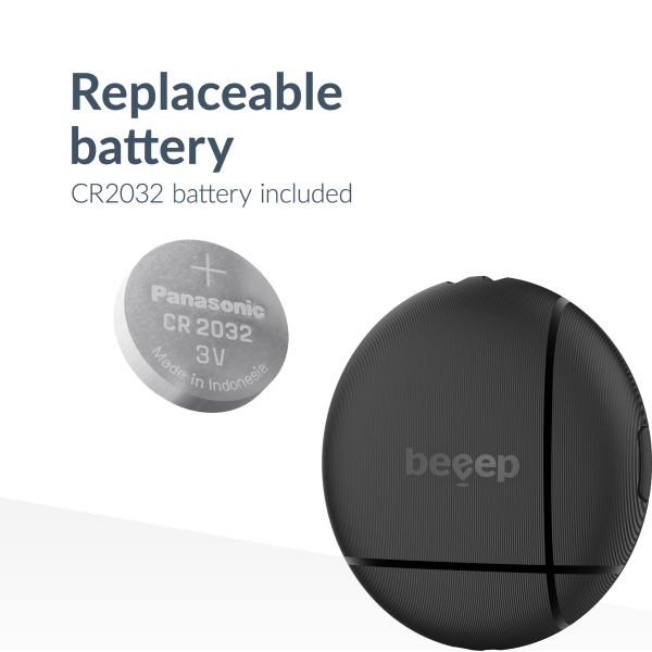 Beeep Betag Find My Tracker Black & Keychain Black - 3 Pack - Afbeelding 8