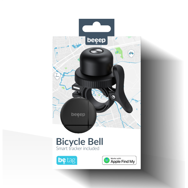 Beeep Betag Find My Tracker Black & Bicycle Bell - Afbeelding 12