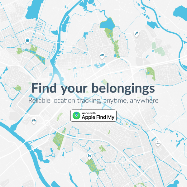 Beeep Betag Find My Tracker Black & Bicycle Bell - Afbeelding 4