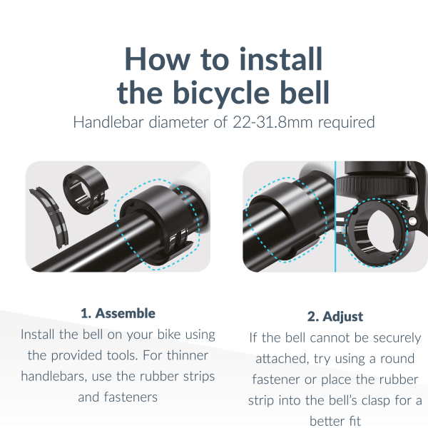 Beeep Betag Find My Tracker Black & Bicycle Bell - Afbeelding 9