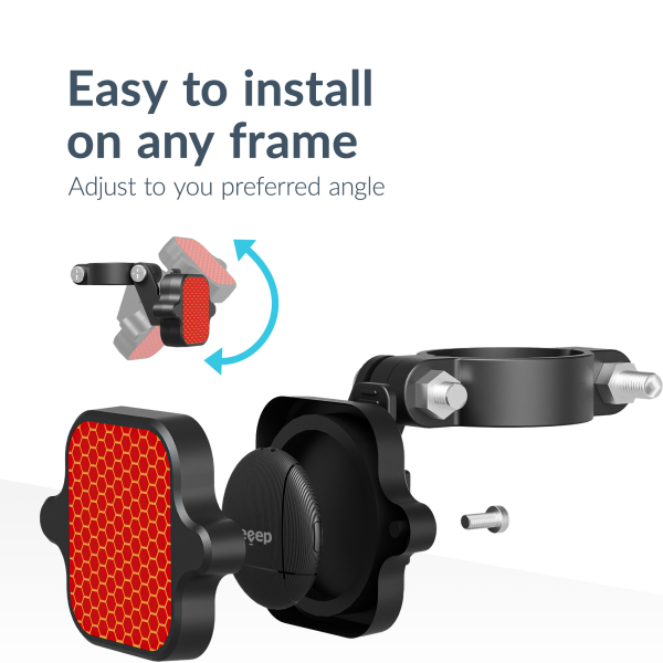 Beeep Betag Find My Tracker Black & Taillight Reflector - Afbeelding 7