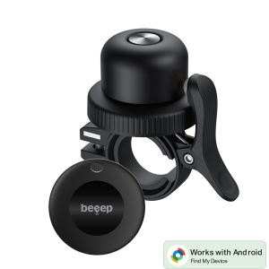 Beeep Betag Android Tracker Black & Bicycle Bell