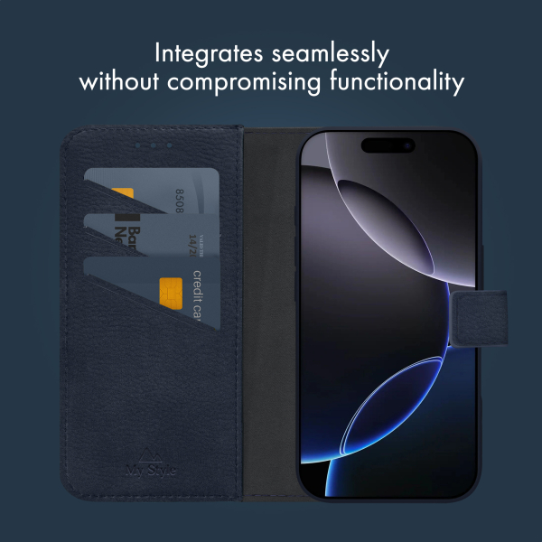 My Style Universal Magsafe Compatible Wallet - Midnight Blue 4.7" (Without Case) - Afbeelding 5
