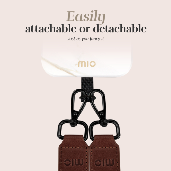 Mio By Mobilize Mio Lanyard White Marble - Afbeelding 4