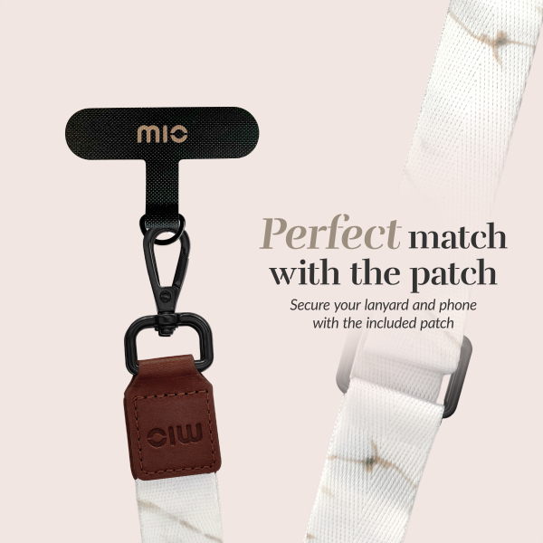 Mio By Mobilize Mio Lanyard White Marble - Afbeelding 5