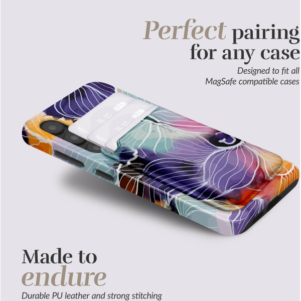 Mio By Mobilize Mio Flowers Magsafe Compatible Card Holder - Afbeelding 3