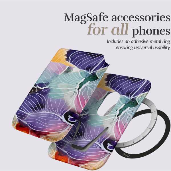 Mio By Mobilize Mio Flowers Magsafe Compatible Card Holder - Afbeelding 5