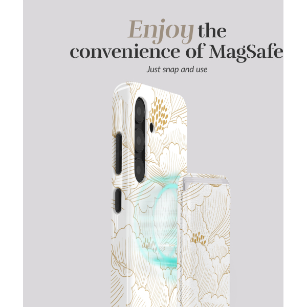 Mio By Mobilize Mio Roses Magsafe Compatible White Card Holder - Afbeelding 2