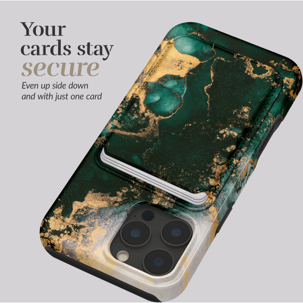 Mio By Mobilize Mio Green Marble Magsafe Compatible Card Holder - Afbeelding 4