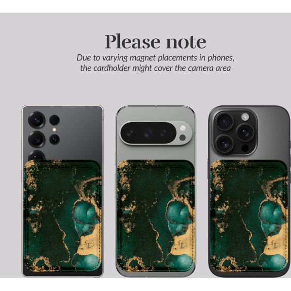 Mio By Mobilize Mio Green Marble Magsafe Compatible Card Holder - Afbeelding 7