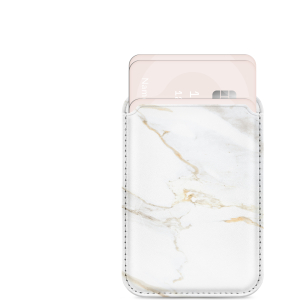 Mio By Mobilize Mio White Marble Magsafe Compatible Card Holder