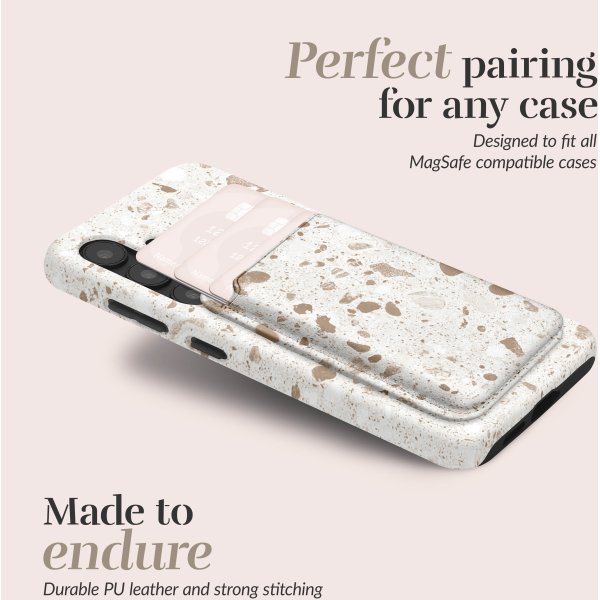 Mio By Mobilize Mio Soft Terrazzo Magsafe Compatible Card Holder - Afbeelding 3