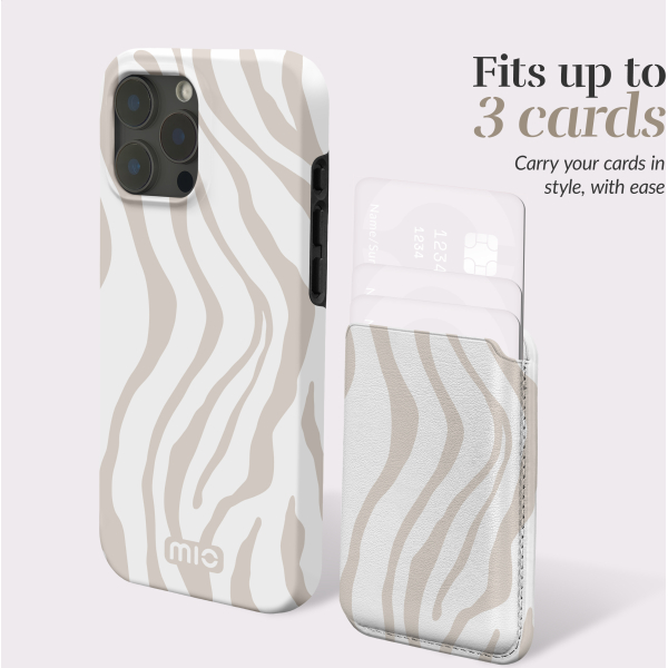Mio By Mobilize Mio Sandy Zebra Magsafe Compatible Card Holder - Afbeelding 6