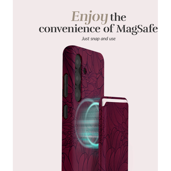 Mio By Mobilize Mio Berry Blooms Magsafe Compatible Card Holder - Afbeelding 2