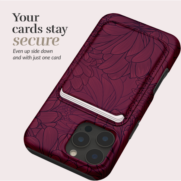 Mio By Mobilize Mio Berry Blooms Magsafe Compatible Card Holder - Afbeelding 4
