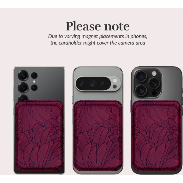 Mio By Mobilize Mio Berry Blooms Magsafe Compatible Card Holder - Afbeelding 7