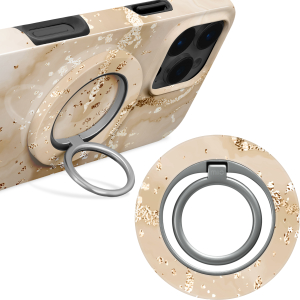 Mio By Mobilize Mio Gold Marble Magsafe Compatible Ring Holder