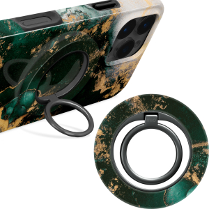 Mio By Mobilize Mio Green Marble Magsafe Compatible Ring Holder