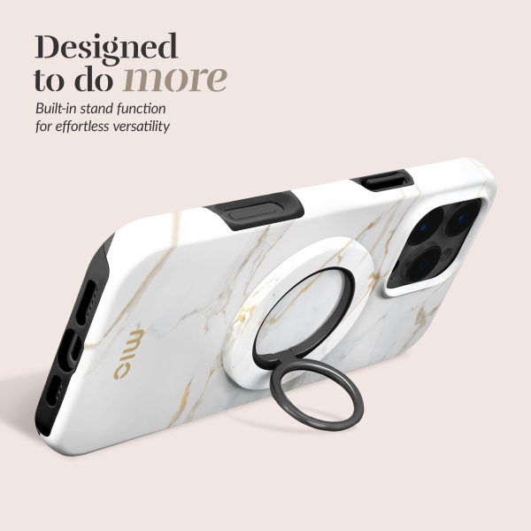 Mio By Mobilize Mio White Marble Magsafe Compatible Ring Holder - Afbeelding 4