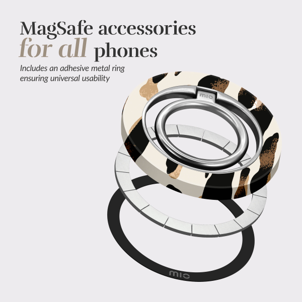 Mio By Mobilize Mio Leopard Magsafe Compatible Ring Holder - Afbeelding 5