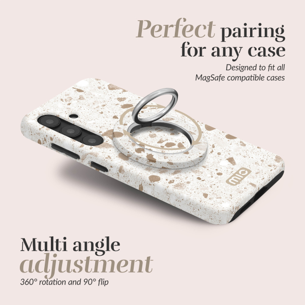 Mio By Mobilize Mio Soft Terrazzo Magsafe Compatible Ring Holder - Afbeelding 3