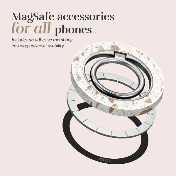 Mio By Mobilize Mio Soft Terrazzo Magsafe Compatible Ring Holder - Afbeelding 5