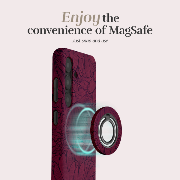 Mio By Mobilize Mio Berry Blooms Magsafe Compatible Ring Holder - Afbeelding 2