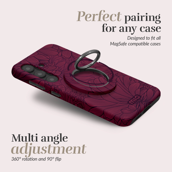 Mio By Mobilize Mio Berry Blooms Magsafe Compatible Ring Holder - Afbeelding 3