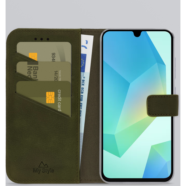 My Style Flex Wallet For Samsung Galaxy A16 4G/5G Forest Green - Afbeelding 2