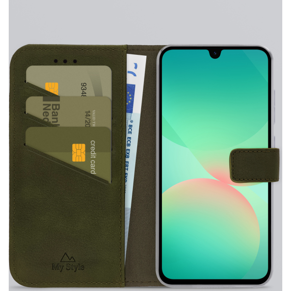 My Style Flex Wallet For Samsung Galaxy A26 5G Forest Green - Afbeelding 2